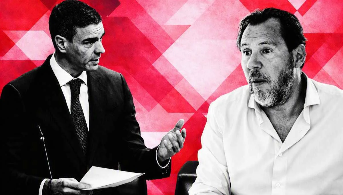 Oscar Puente y Pedro Sánchez