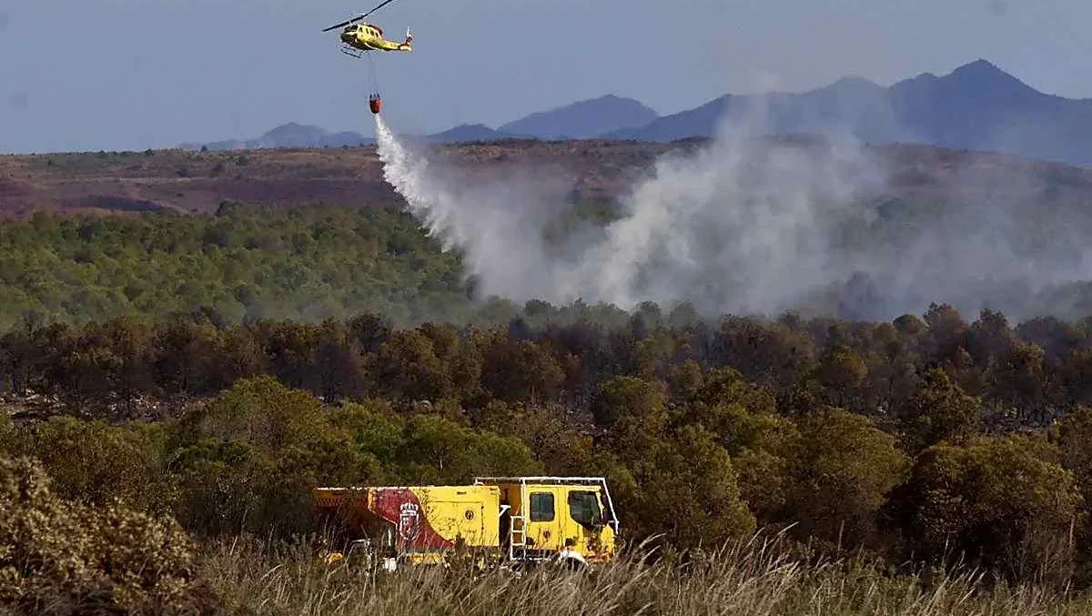 incendio Sierra Espuña