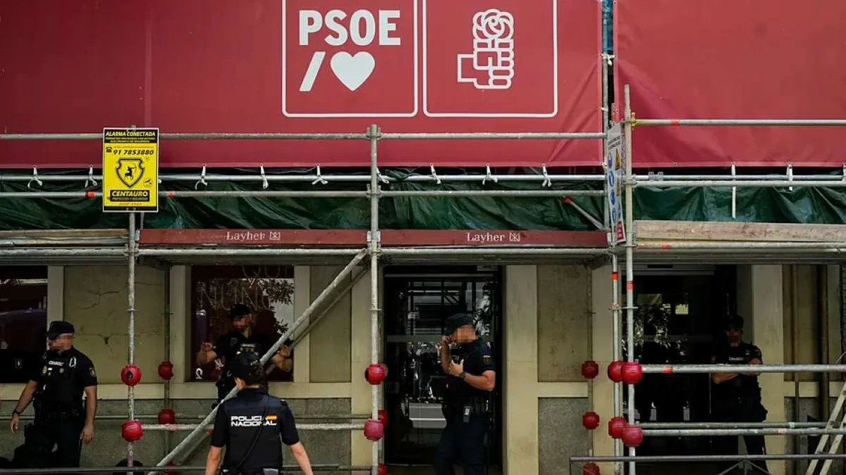 Registro sede PSOE El Mundo