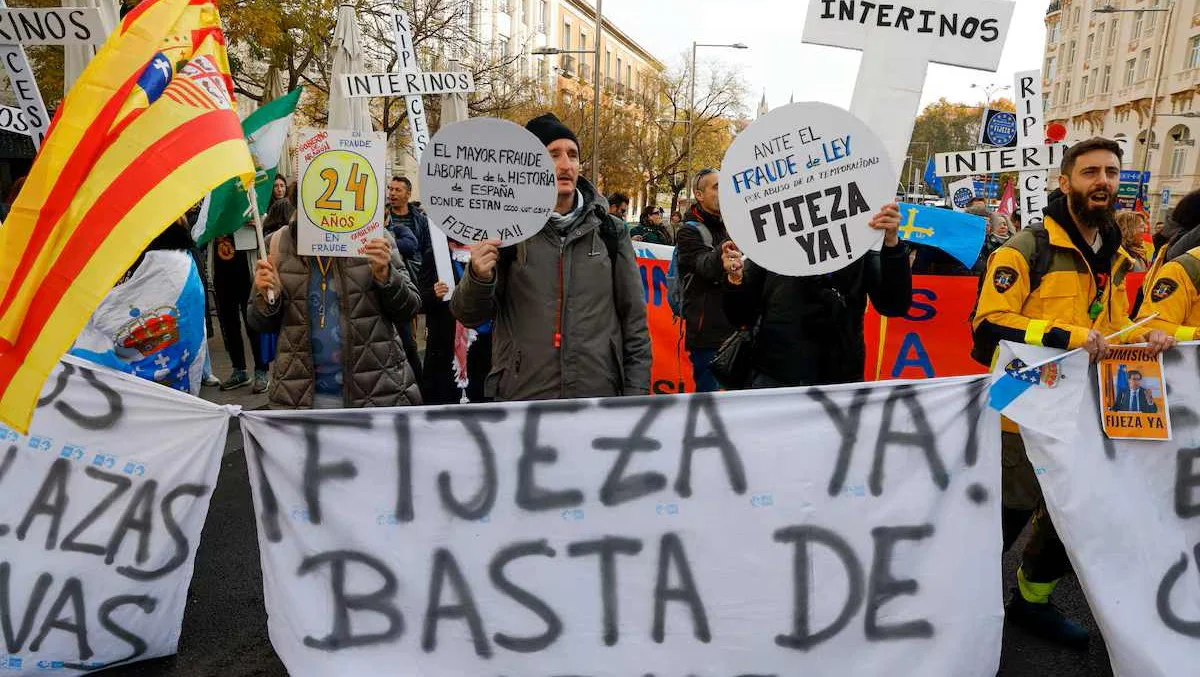 Interinos España Efe El País