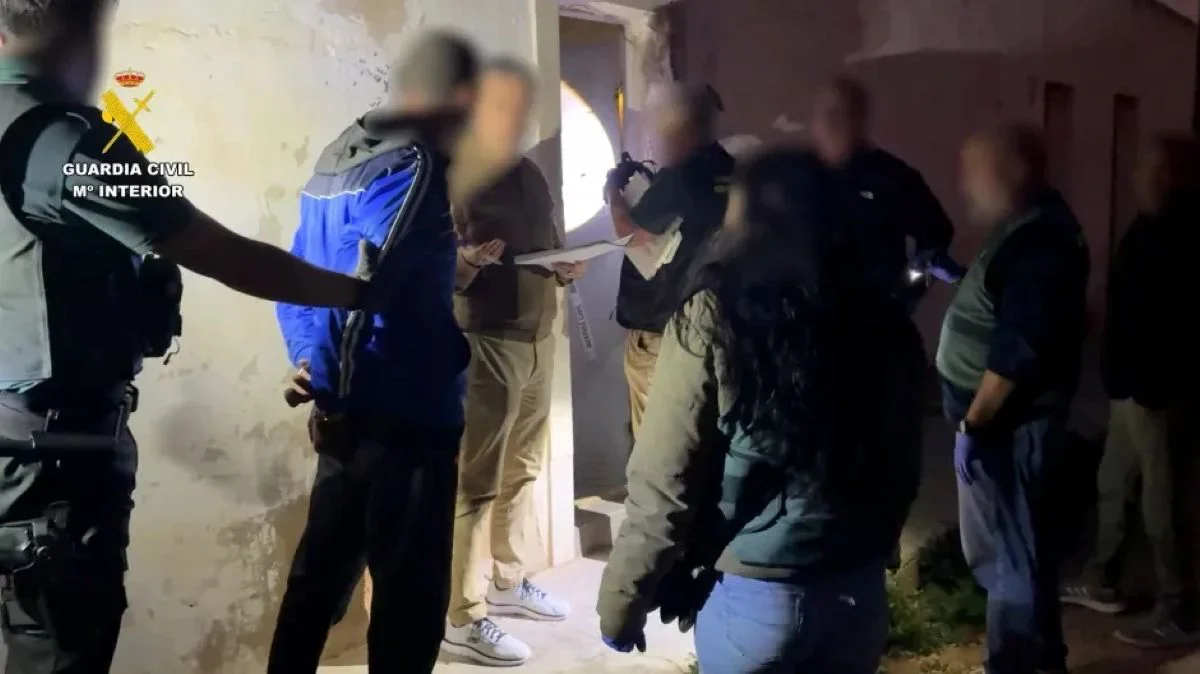 Marroquí detenido por la Guardia Civil
