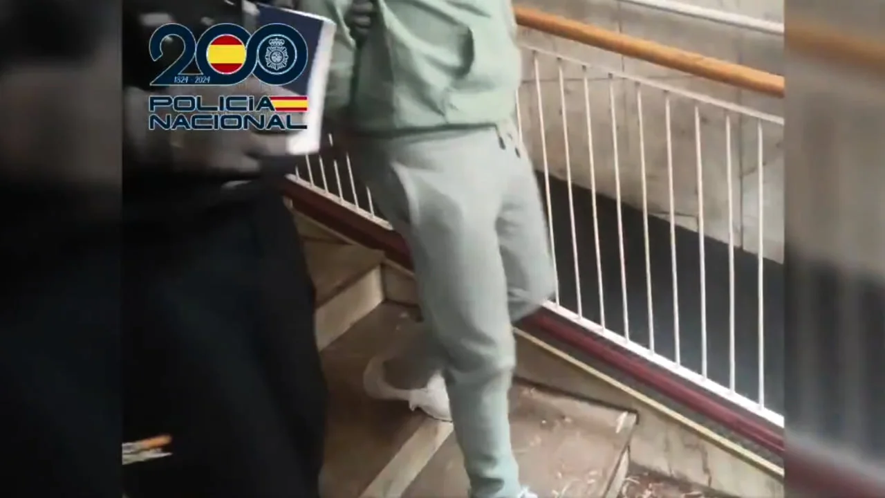 Traslado-de-un-detenido-de-la-red-de-inmigracion-ilegal