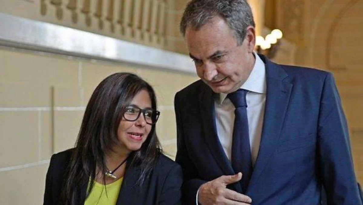 Delcy y Zapatero elEconomista
