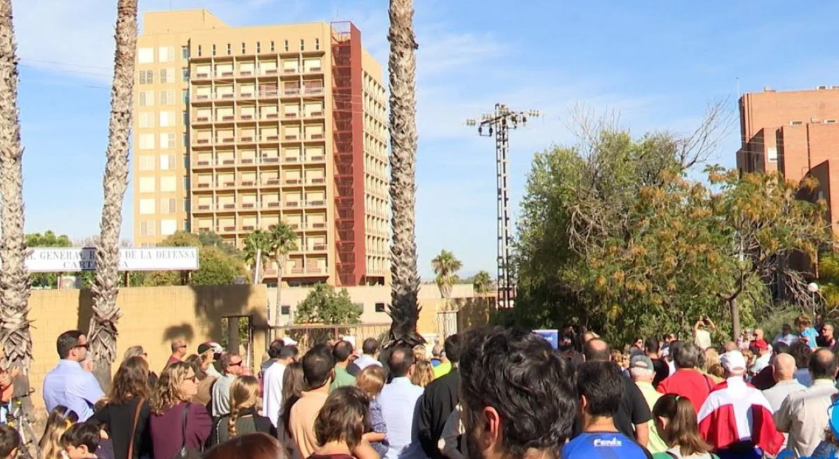 Hospital Naval CT protestas