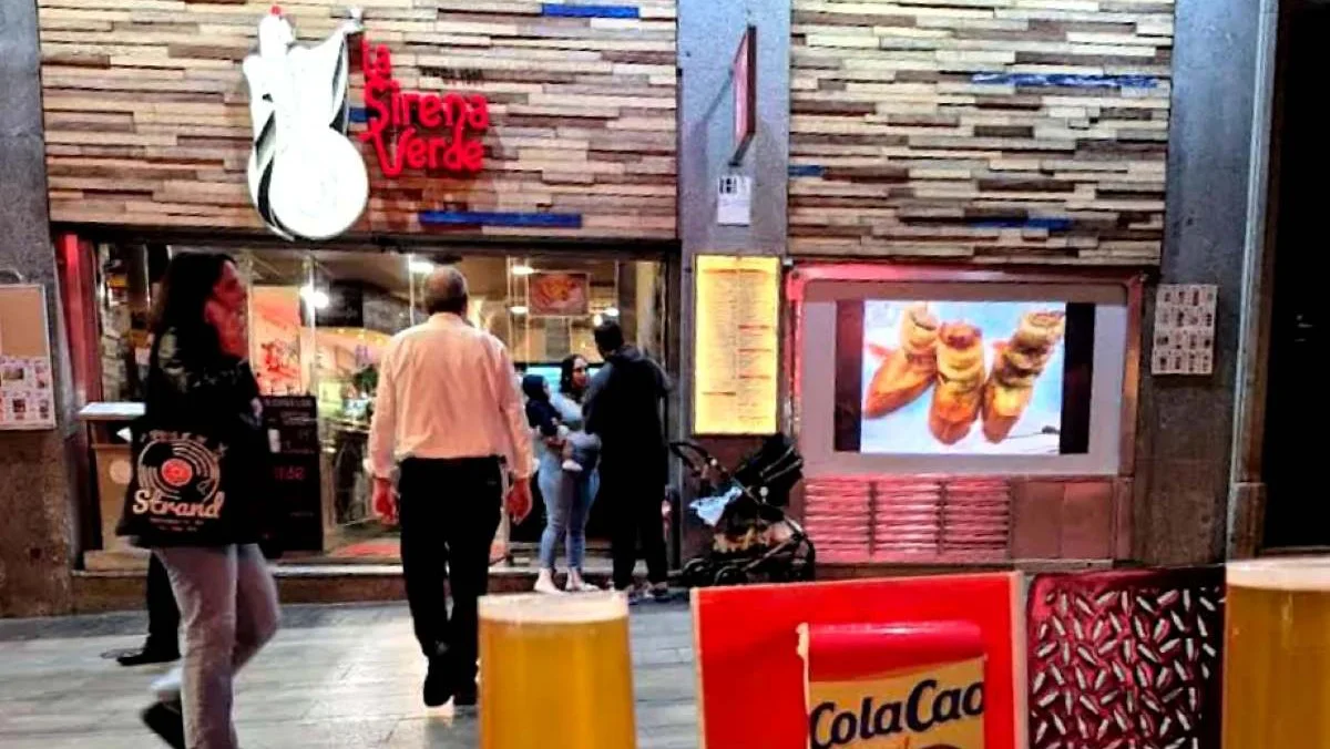 Marisquería en la que se produjo la detención El Mundo
