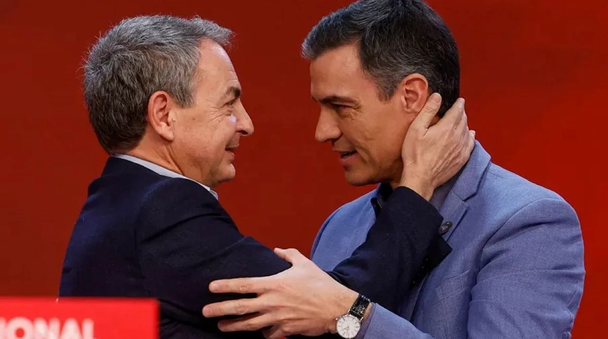 ZP y Sánchez EFE