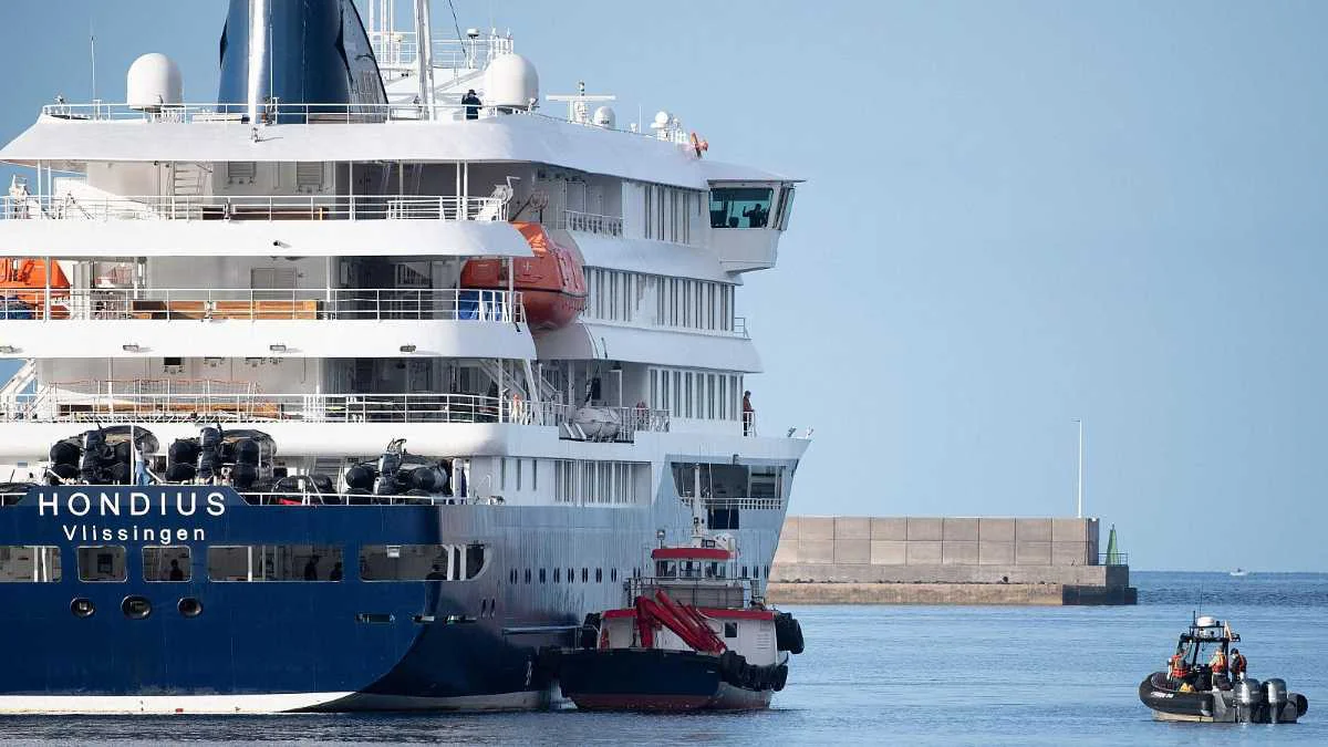 llegada del Hondius a Tenerife RTVE