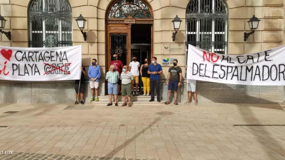 Protestas contra el CATE e CT Onda Regional