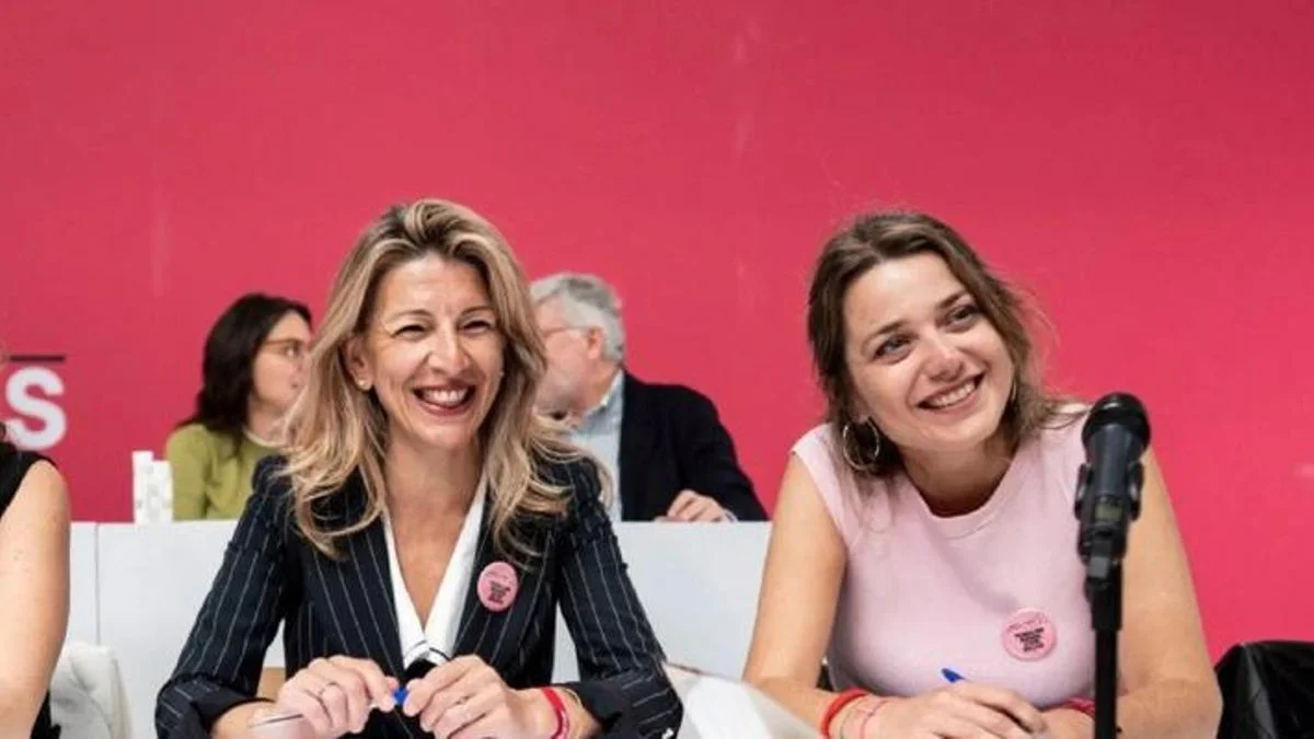 Laura Moreno y Yolanda Díaz Sumar