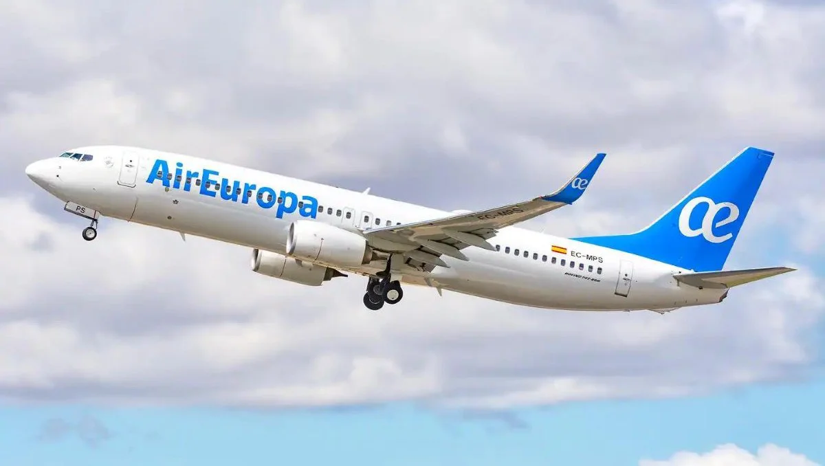 Uno de los aviones de la flota de Air Europa