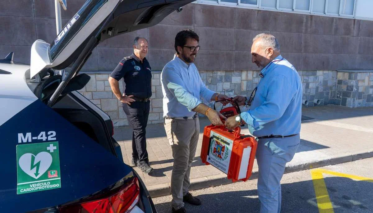 desfibriladores Policía
