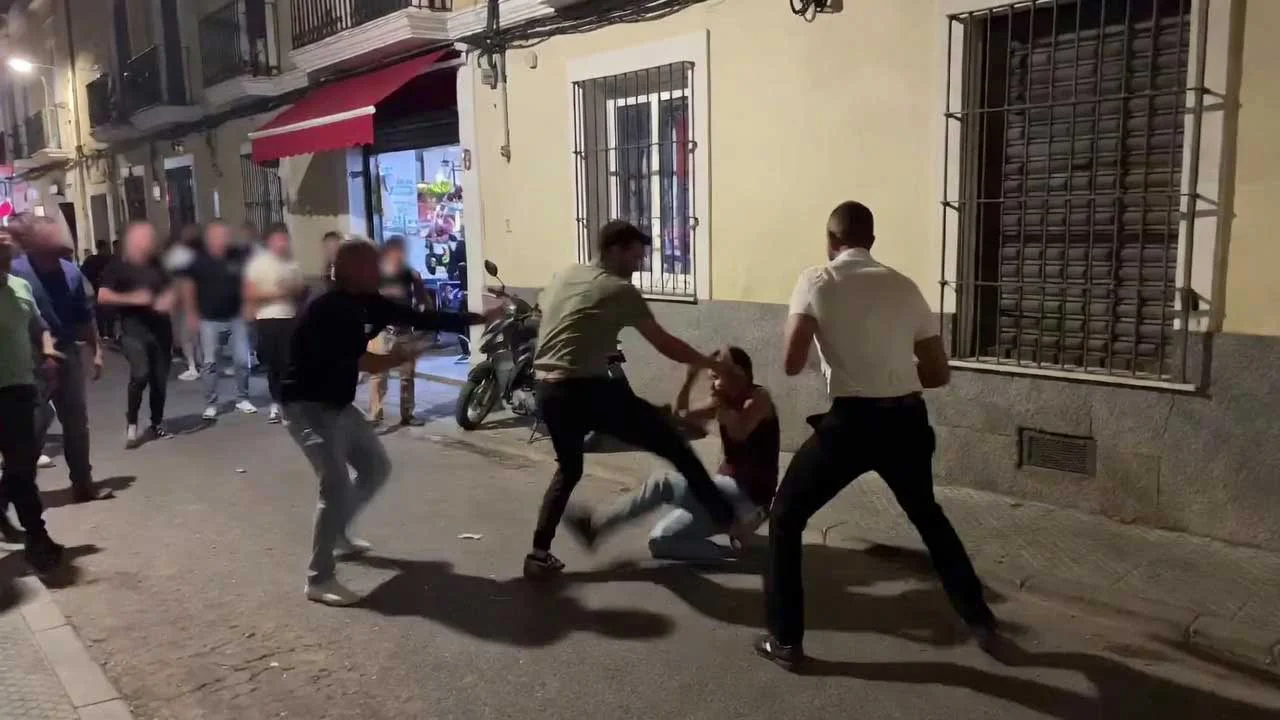 Pelea en Palma