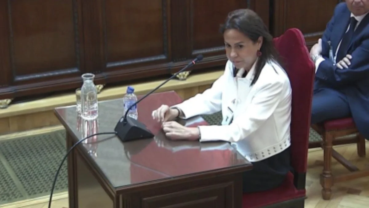 Pardo de Vera en el juicio Demócrata
