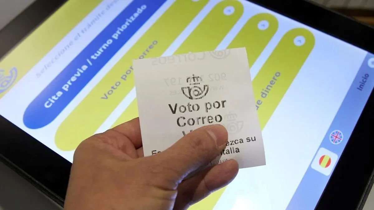 Aumento del voto por correo Andalucía UGT