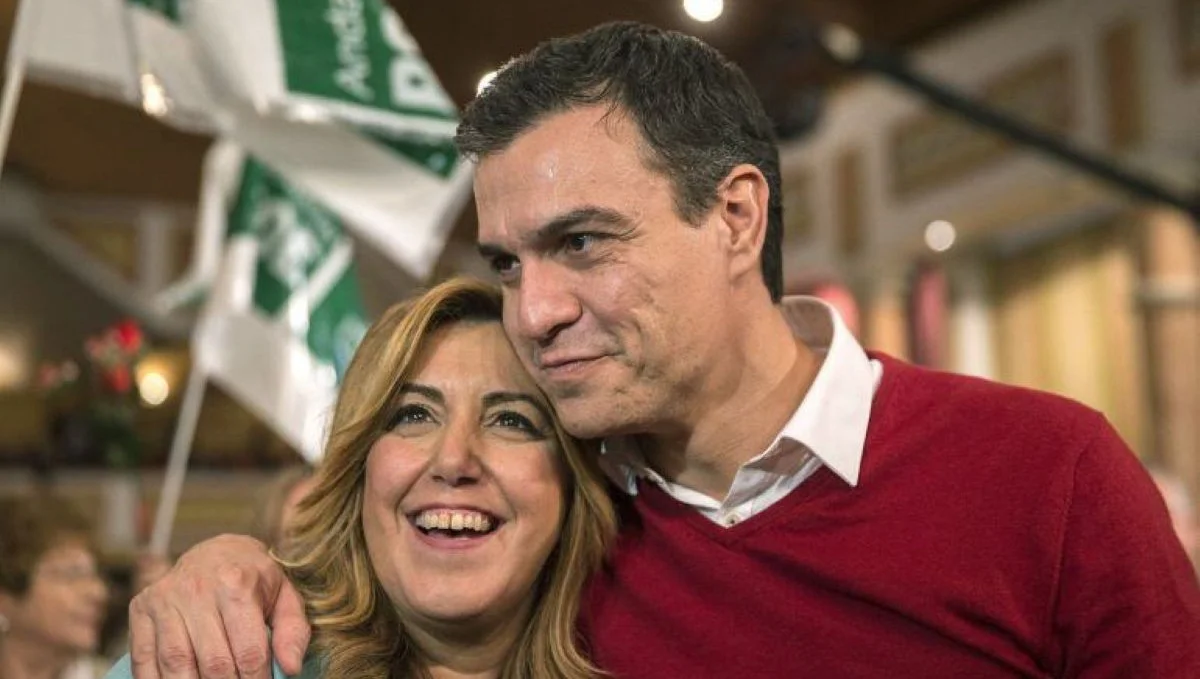 Pedro Sánchez y Susana Díaz, como amigos Cadena SER