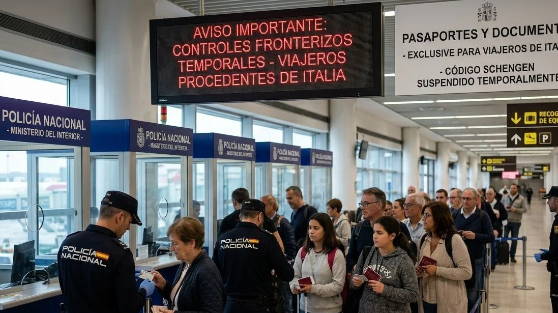 Frontera España Italia