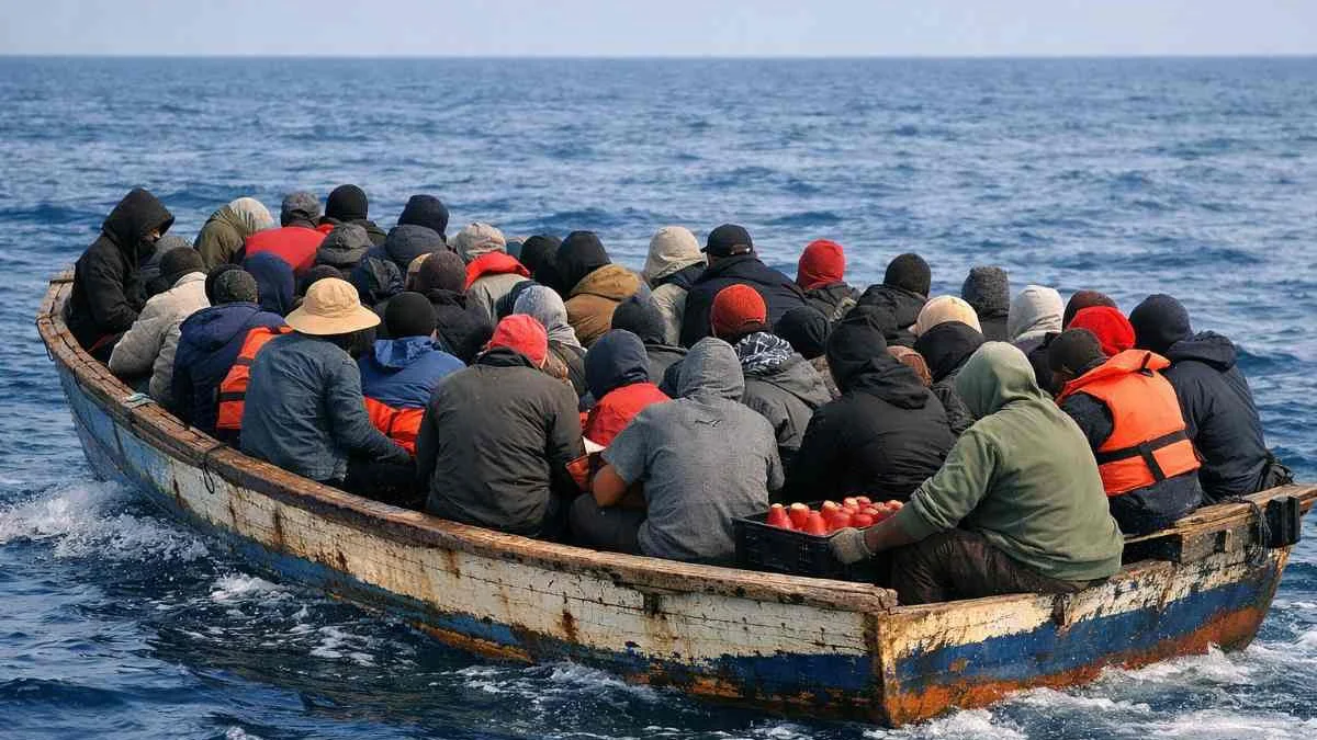 Pateras inmigrantes IA
