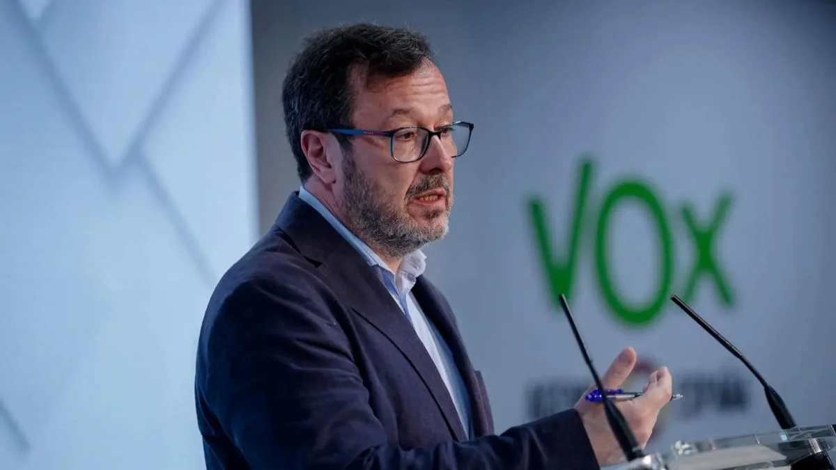 Portavoz de VOX José Antonio Fúster Efe
