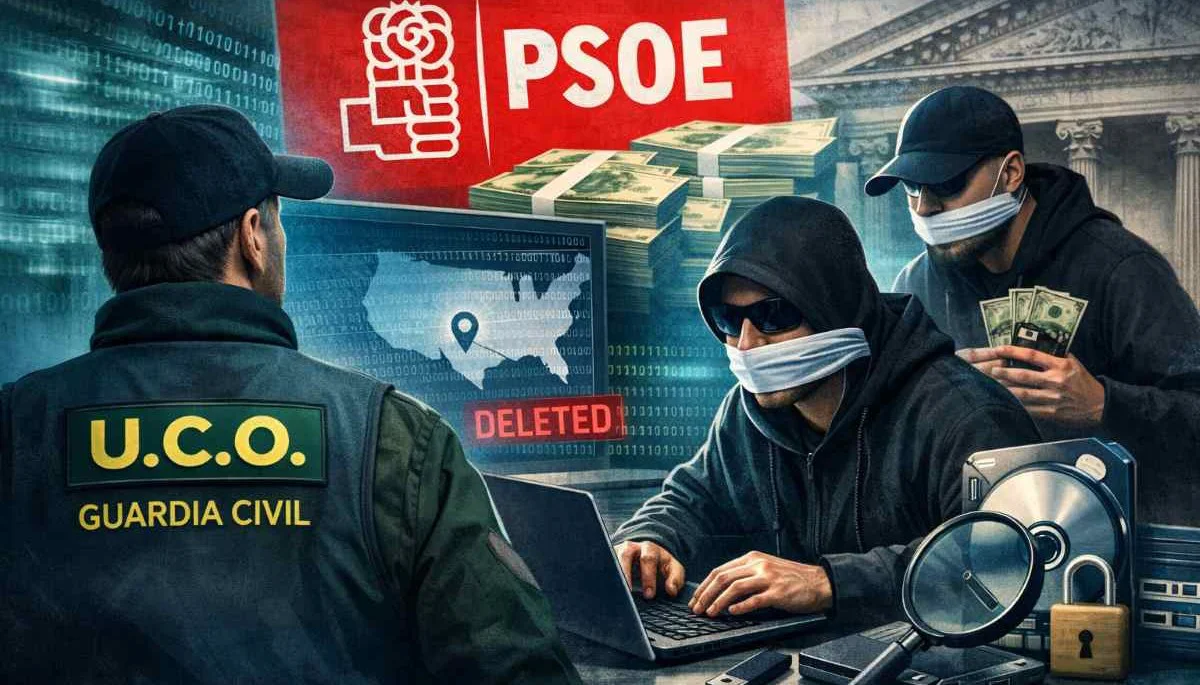 PSOE UCO y borrado digital IA