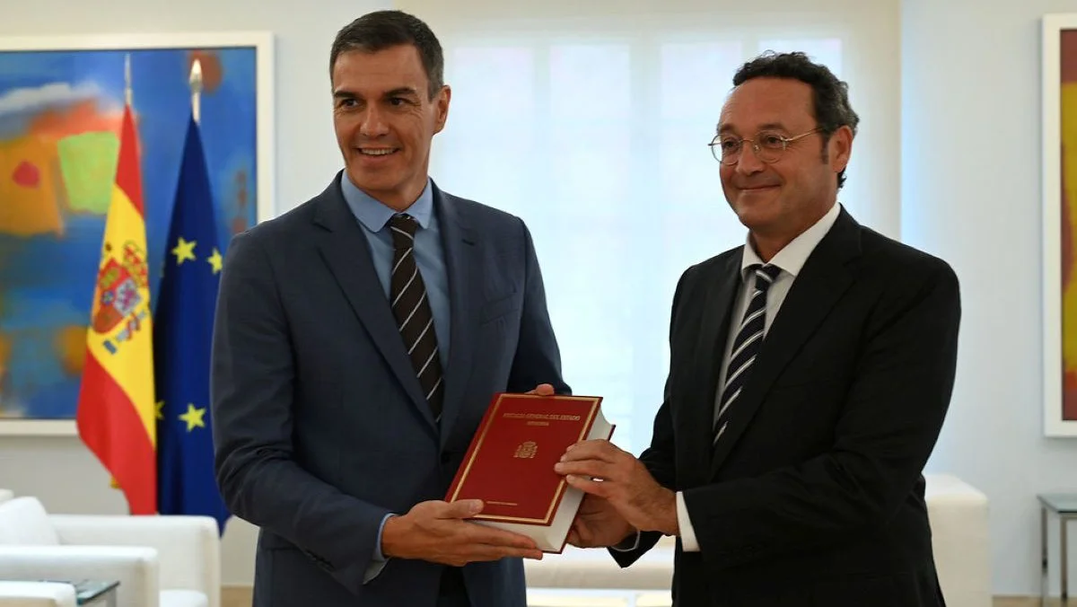 García Ortiz con Pedro Sánchez Flickr