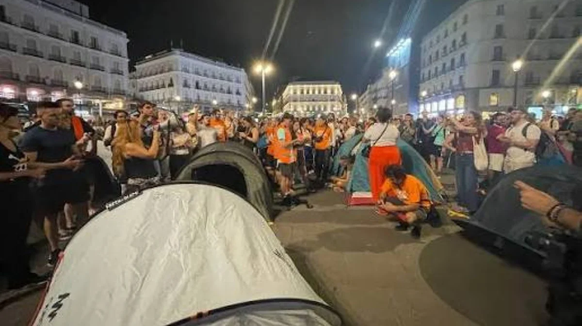 Acampada Perroflautas SOL