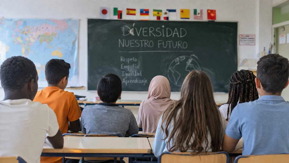 inmigrantes aulas España IA