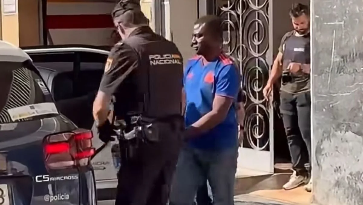 Uno de los detenidos en Palma